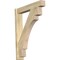 Ekena Millwork Merced Block Rough Sawn Outlooker, Douglas Fir, 6"W x 32"D x 40"H OUT06X32X40MRC05RDF - alternate 1